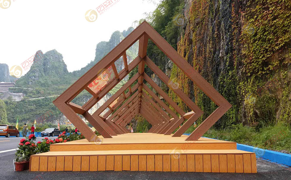 廣西弄拉廊架、棧道